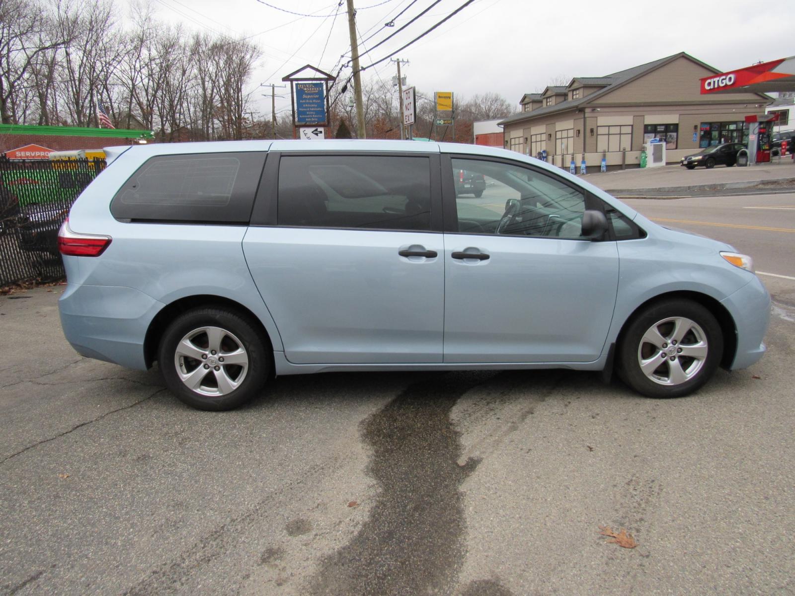 2015 Blue /Gray Toyota Sienna (5TDZK3DC4FS) with an 3.6L V6 DOHC 24V engine, Automatic transmission, located at 215 Milton St, Dedham, MA, 02026, (781) 329-5144, 42.241905, -71.157295 - This nice 7 passenger van is in excellent condition. Runs like new. All ASPI Motor Cars vehicles are fully serviced before they are delivered to assure the highest quality used vehicles. Come with a 3/3 warranty included in the price. Call for details. Prices on all vehicles do not include $299 - Photo #7